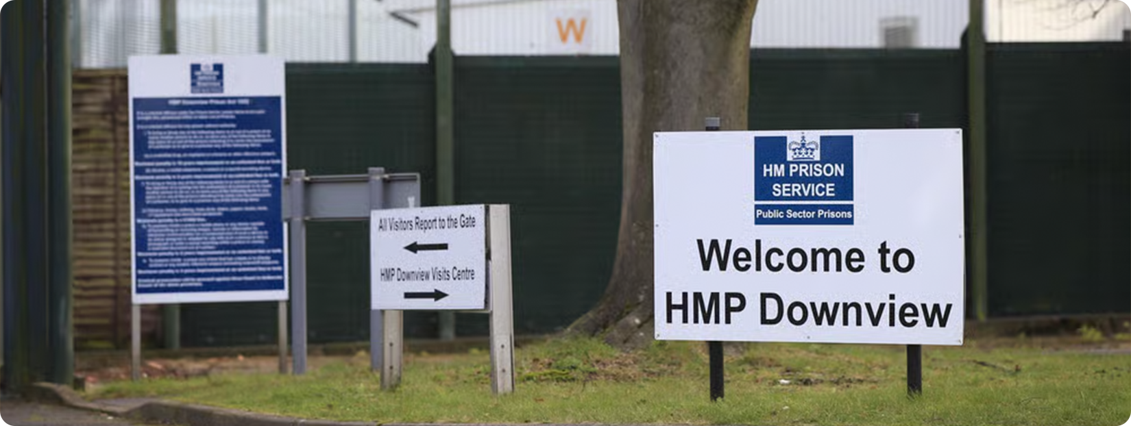 HM Prison Downview Outreach, UK