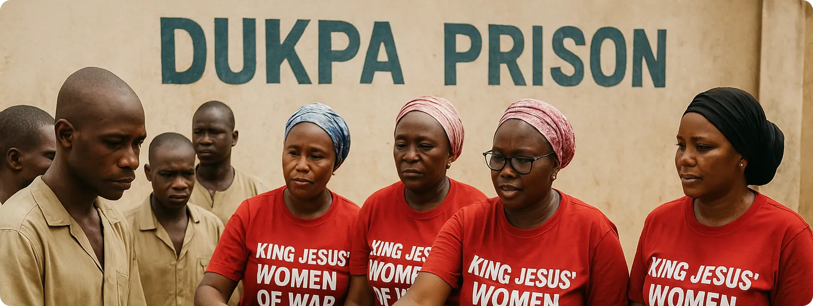 Dukpa Prison Outreach in Abuja, Nigeria.